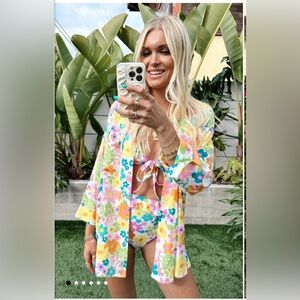 Petal Pop Weekday Button up Show me your MuMu top size large